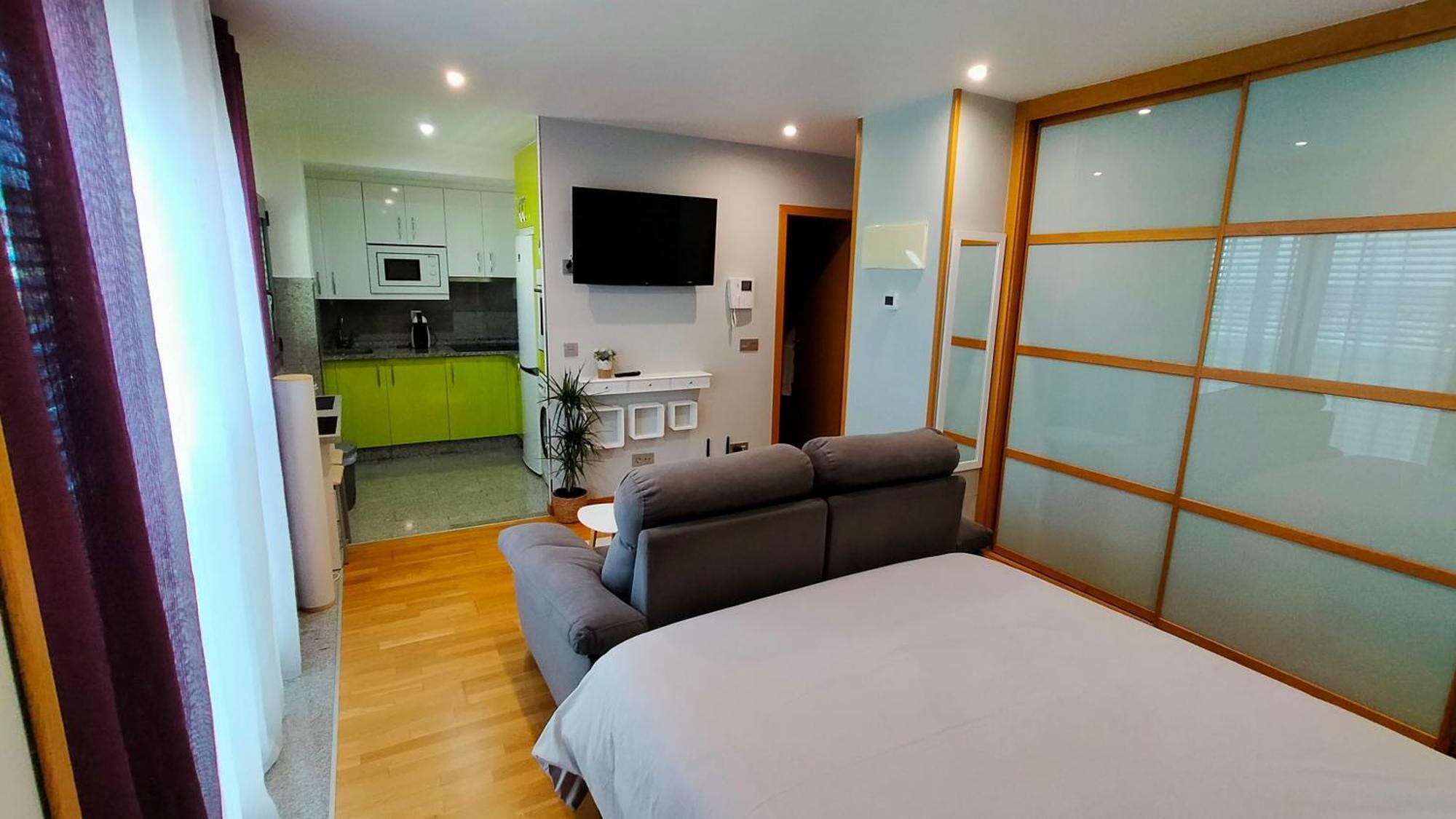 Estudio Ladeira Playa Baiona Bagian luar foto