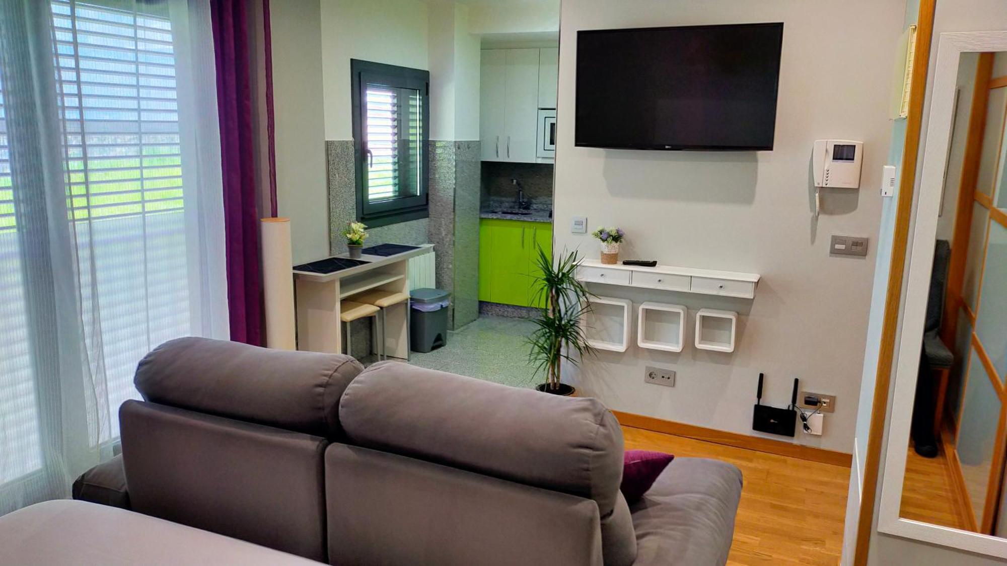 Estudio Ladeira Playa Baiona Bagian luar foto