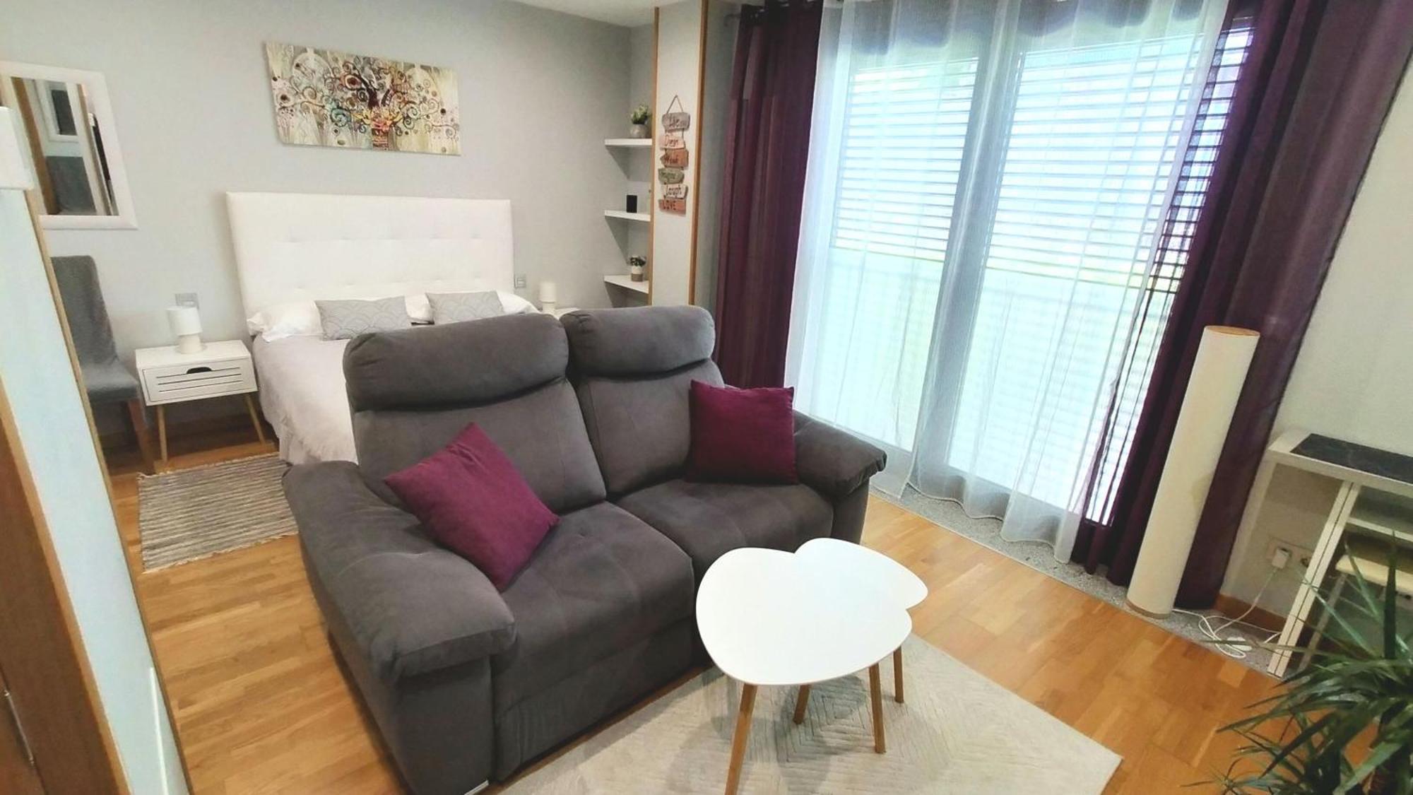 Estudio Ladeira Playa Baiona Bagian luar foto