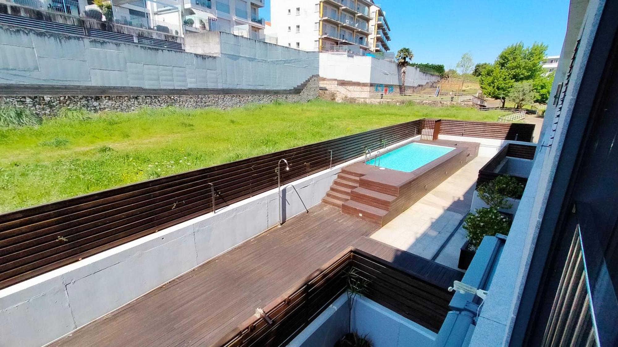 Estudio Ladeira Playa Baiona Bagian luar foto