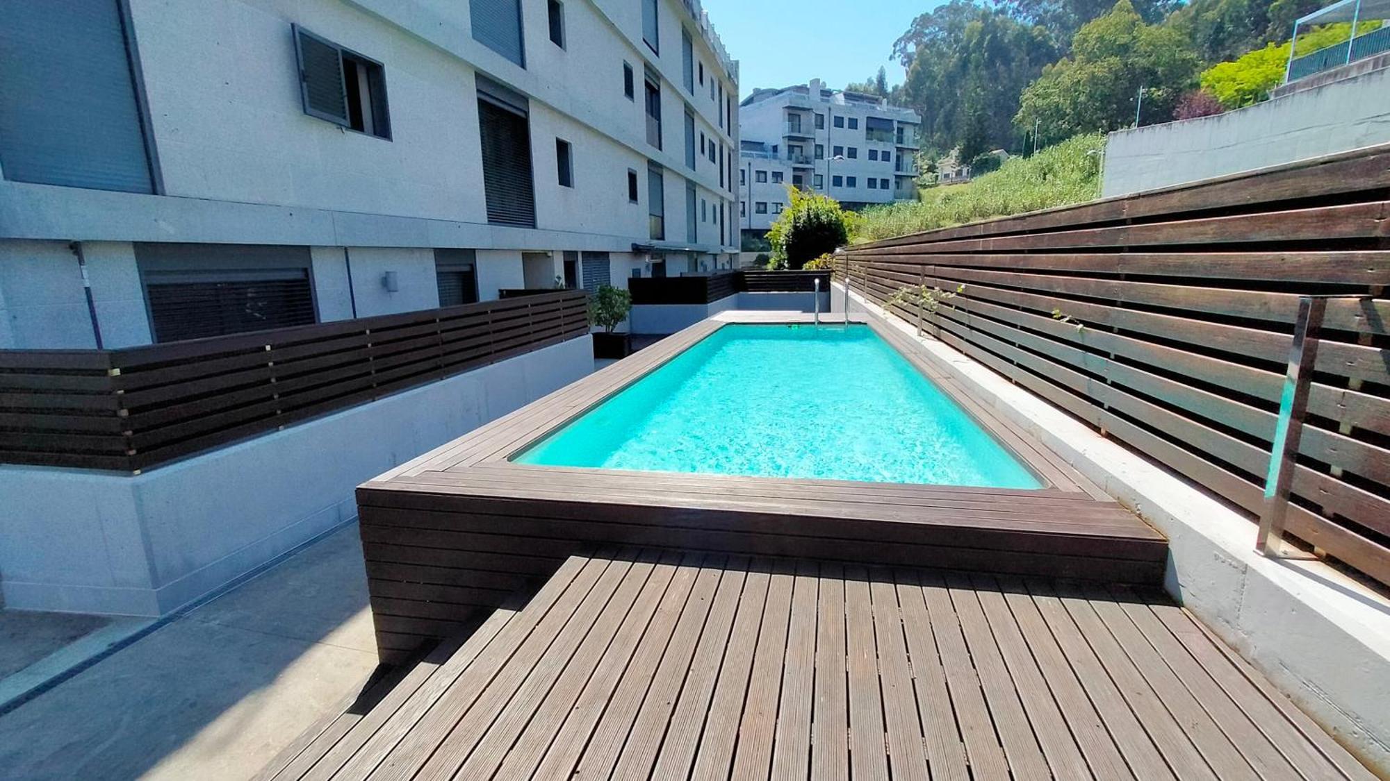 Estudio Ladeira Playa Baiona Bagian luar foto