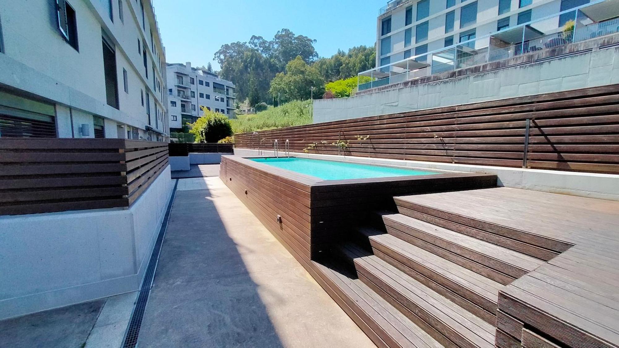 Estudio Ladeira Playa Baiona Bagian luar foto